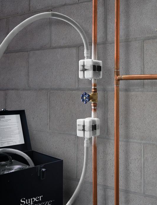 Zamrażanie rur - ARTEL - ŁÓDŹ - usługi hydrauliczne
